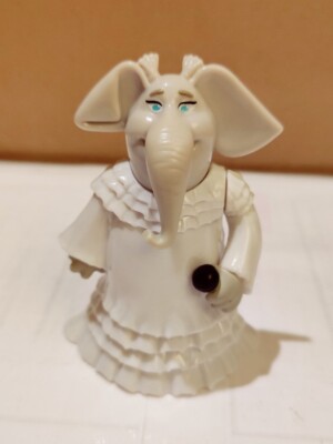 Sing Meena Elephant McDonald's ILLUMINATION SING 2 kids toy 2021 figure white