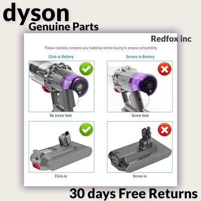 NEW Original Dyson SV29 OUTSIZE 25.2V Li-ion Click-in Battery | eBay