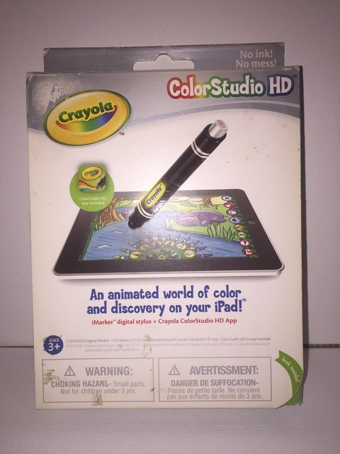 Crayola ColorStudio HD iMarker digital Stylus + HD App - FOR iPads