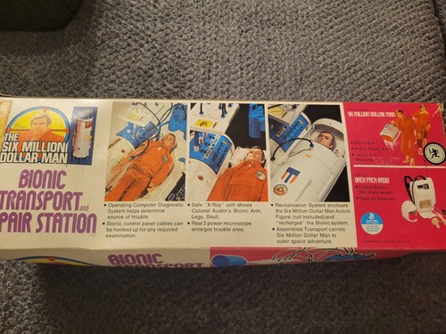 Vintage Six Million Dollar Max Figure With Bionic Transport And Repair... - Picture 14 of 20