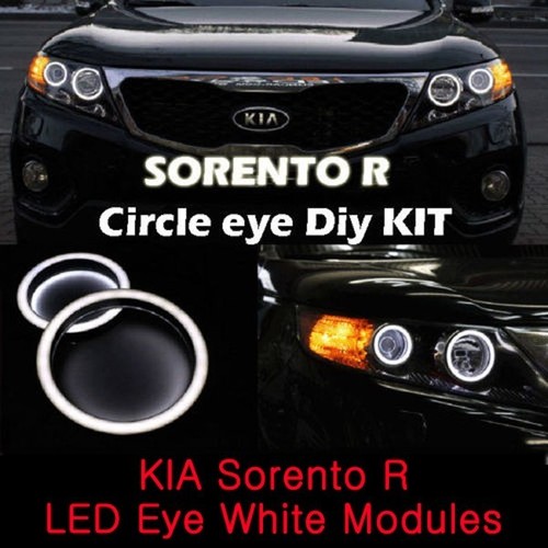 Kspeed 适合 起亚11 13 Sorento R Led 圆眼睛白色模块 Ebay
