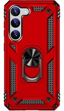 SaharaCase Military Kickstand For Samsung Galaxy S23 Shockproof Bumper Anti-Slip