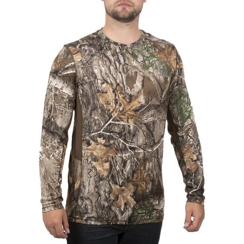NEW Realtree Mens Edge Camo Lightweight Performance Long Sleeve Tee - With Tags - Picture 8 of 10