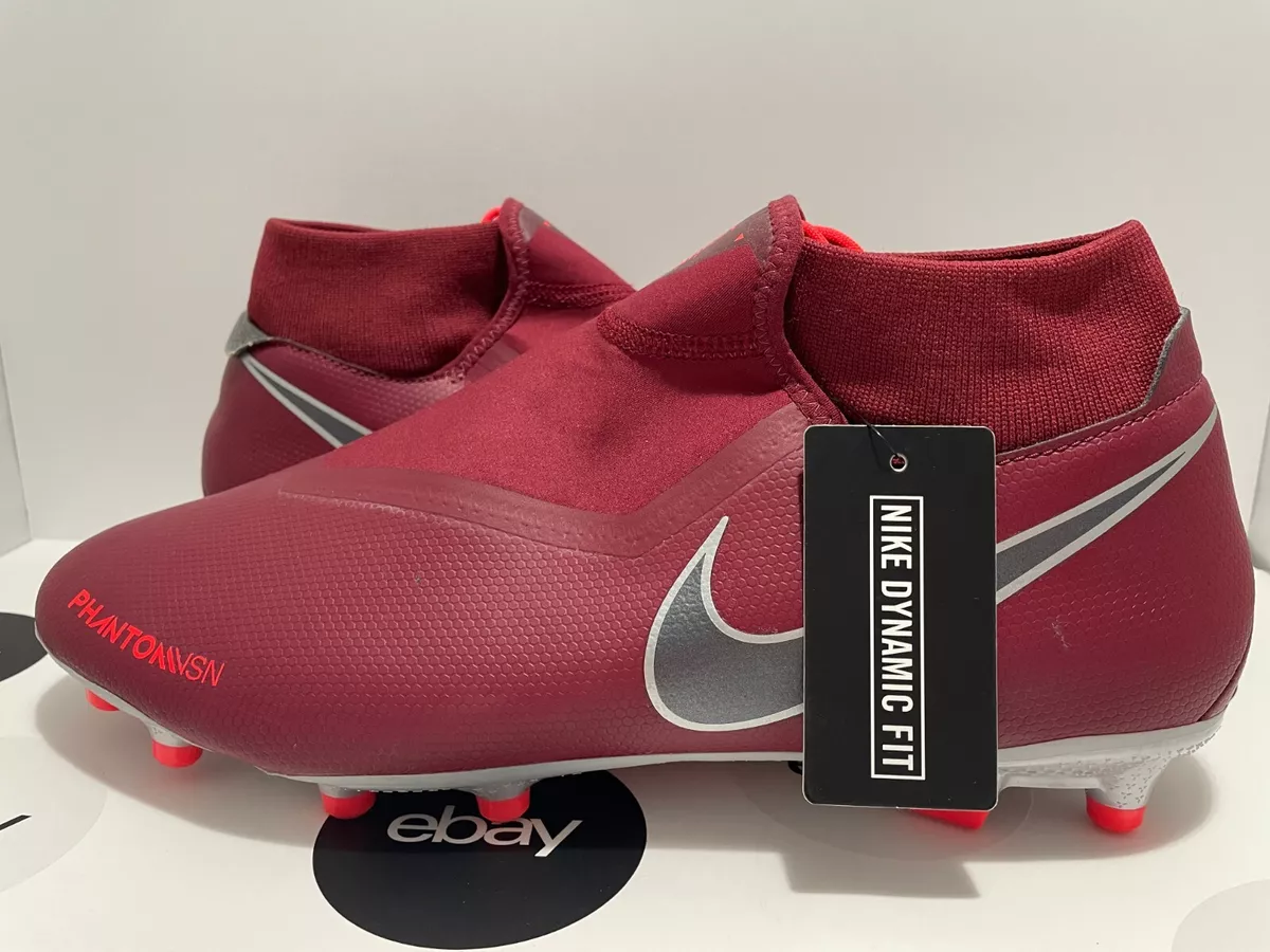 Nike Phantom VSN Academy DF FG MG Men s Soccer Cleats Shoes AO3258 606 SZ 13
