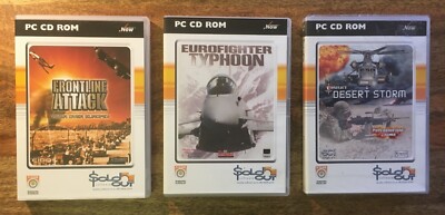 Conflict Desert Storm, Frontline Attack & Eurofighter Typhoon - 3 für 14£ (PC)