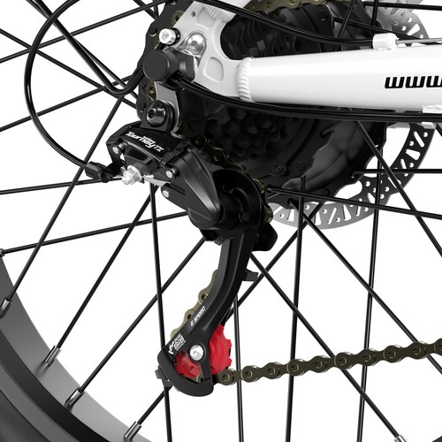 Bicicleta eléctrica de 26 pulgadas 48V17.5Ah E Bike Fatbike Pedelec bicicletas de ciudad E-MTB freno de aceite - Imagen 21 de 23