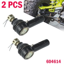 2pk Golf Cart Tie Rod End Ball Joint with Locknut for EZGO RXV 2008-2021 604614
