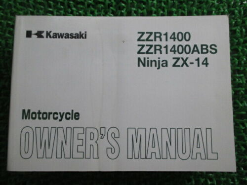 KAWASAKI Genuine Used ZZ-R1400 ZZ-R1400ABS Ninja ZX-14 Edition 5 9559 - Picture 1 of 3