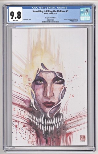 Something is Killing the Children #3 David Mack Cover Slaughter Pack CGC 9.8