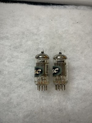 GEC A2900 CV6091 B309 12AT7 black Welded plate Disc Getter NOS