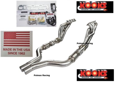 Kooks 1-7/8'' x 3'' stainless steel long tube headers / green catted mid pipes