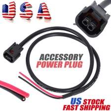 For Honda 2017+ CRF250L & CRF300 L / Rally Accessory Lead Power Plug, 0.6m Wire