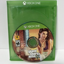 Grand Theft Auto V Xbox One Game and Replacement Jewel Case