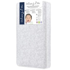 Dream On Me Twinkle 5 Inch Crib Toddler Mattress with 88 Coil Inner Spring