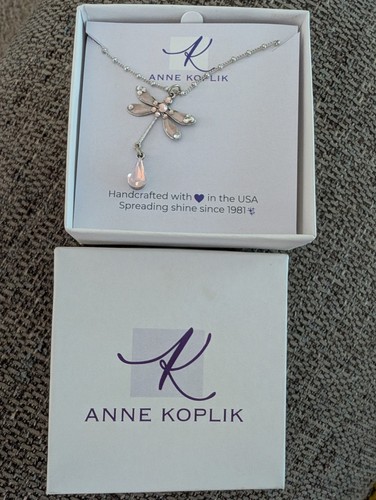 Anne Koplik dragonfly necklace **FREE SHIPPING**