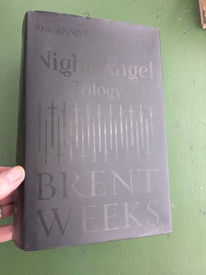 Night Angel Trilogy (10th Anniversary Edition) by Brent Weeks (2018, Hardcover)
