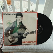Steve Forbert Jackrabbit Slim LP Nemperor Shrink Hype EX/EX