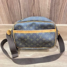 LOUIS VUITTON Monogram Reporter PM Shoulder Bag Handbag Ladies Fashion Brand