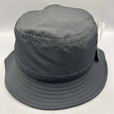 Greg Norman Golf Hat Men Black Embroidered Bucket Cap New
