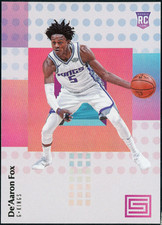 2017-18 Panini Status De'Aaron Fox #148 Rookie RC Card Sacramento Kings. rookie card picture