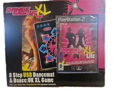Dance UK XL Playstation 2 PS2 Spiel und Step USB Dancemat Neu SEALED GAME