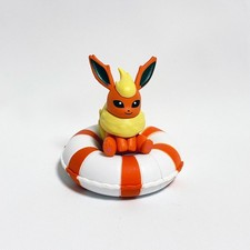 E2104 Flareon Pokemon Mini Figura Eevee Evolution Bandai Japón YM31