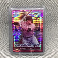 2021 Panini Chronicles - Overdrive Aaron Judge #18 Pink Pulsar Prizm
