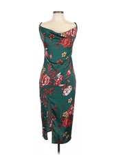 PrettyLittleThing Women Green Cocktail Dress 6