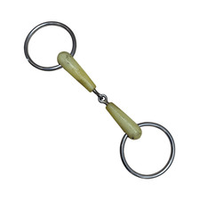 Happy Mouth Jointed Loose Ring Bit in Stainless Steel - 5"