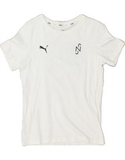 Puma Mädchen Grafik T-Shirt Oberteil 11-12 J...