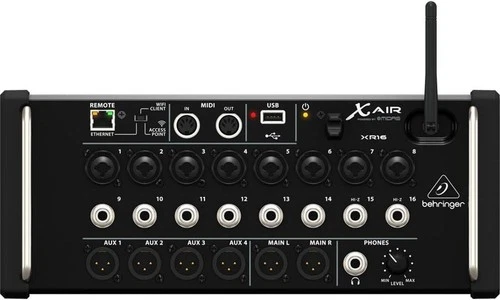 BEHRINGER X Air XR16 16-channel Tablet-controlled Digital Mixer