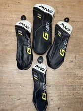 P1 - Ping G430 Set Of 5 Headcovers Driver, 2 Fairway Woods, 1 Hybrids w/ Adj Tag