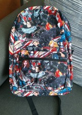 Marvel Captain America Civil Ware Backpack Book Bag Brand NEW