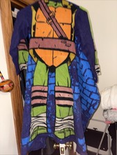 Northwest Youth Terry Cloth Teenage Mutant Turtle Bath Robe One Size