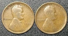 1909 VDB  & 1909 Lincoln Wheat Cents    Good Condition