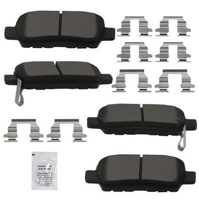 Rear Ceramic Brake Pads Kit for Nissan X-Trail 2005-2006/Altima 2002-2023 D905