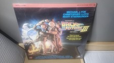 Back To The Future Part 3 LASER DISC Letter-Boxed Edition Sealed