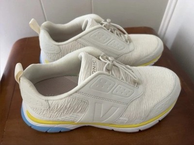 Vionic Deon Women s Sneakers Size 7.5 White Orthotic Walking Shoes NWOT