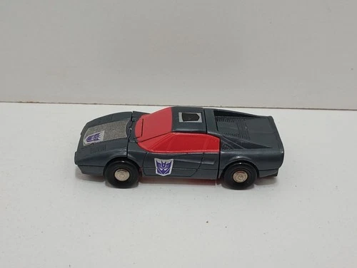 Vintage Transformers G1 Wildrider Decepticon Car Action Figure - Good Condition