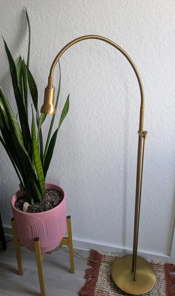 Mid Century Modern Holtkotter Leuchten Holtkoetter Floor Lamp w/ Dimmer Feature - Image 4 of 4