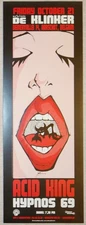 2005 Acid King & Hypnos 69 - Leuven Lithograph Concert Poster by Malleus