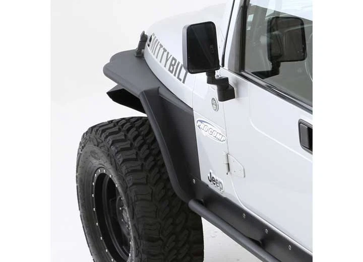 Комплект расширителей передних трубчатых крыльев Smittybilt XRC 3 дюйма 2 шт для Jeep Wrangler TJ - Изображение 3 из 4