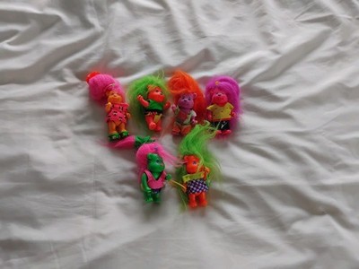 Wild Bunch Bitsy Bears Aufzieh Trolle Konvolut 6 Stück