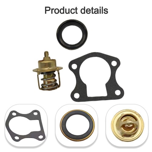 Thermostat Kit Easy Installation High Universality Fitment Metal Material - Picture 3 of 11