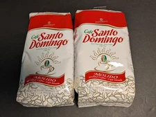 2 Pack Café Santo Domingo 16 oz C/ Bag, Ground Coffee - from the Dominican Rep.