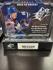 2023-24 SPX HOCKEY HOBBY BOX  1 PACK 5 PREMIUM CARDS