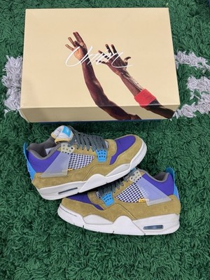 Jordan 4 Union Desert Moss  Size 6M  Super Clean    Fast Shipping 