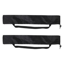  2pcs Baseball Bat Bag: 25.59 Inch Trekking Poles Carrier Shoulder Bag Organizer