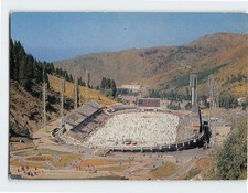 Postcard Sports complex Medeo Almaty Kazakhstan