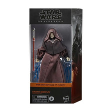 Darth Sidious ROTS   Star Wars Black Series  Hasbro    SEALED